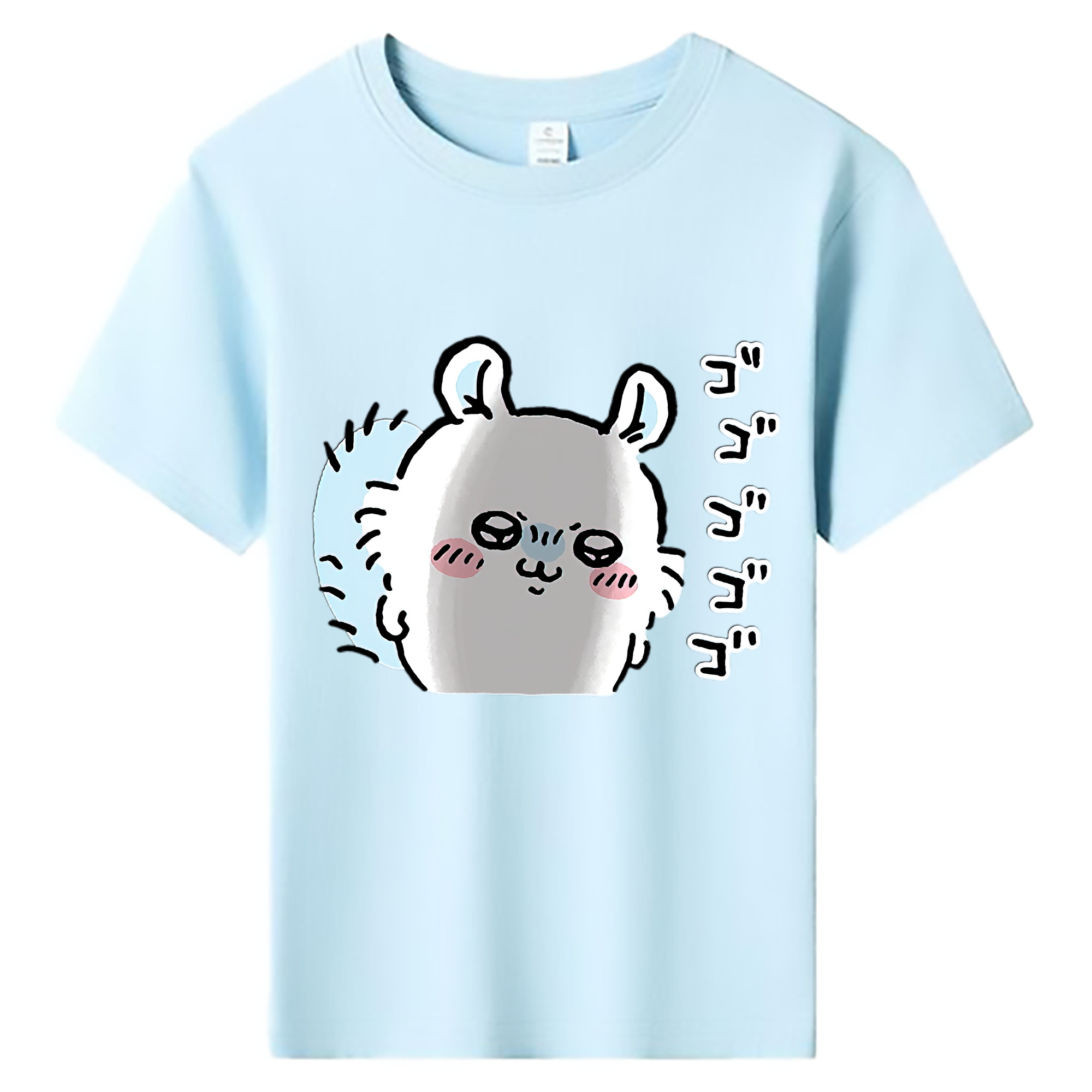 （画像用） ちいかわ モモンガ Chii-kawa Momonga 綿100％キッズTシャツ（フロントプリント）